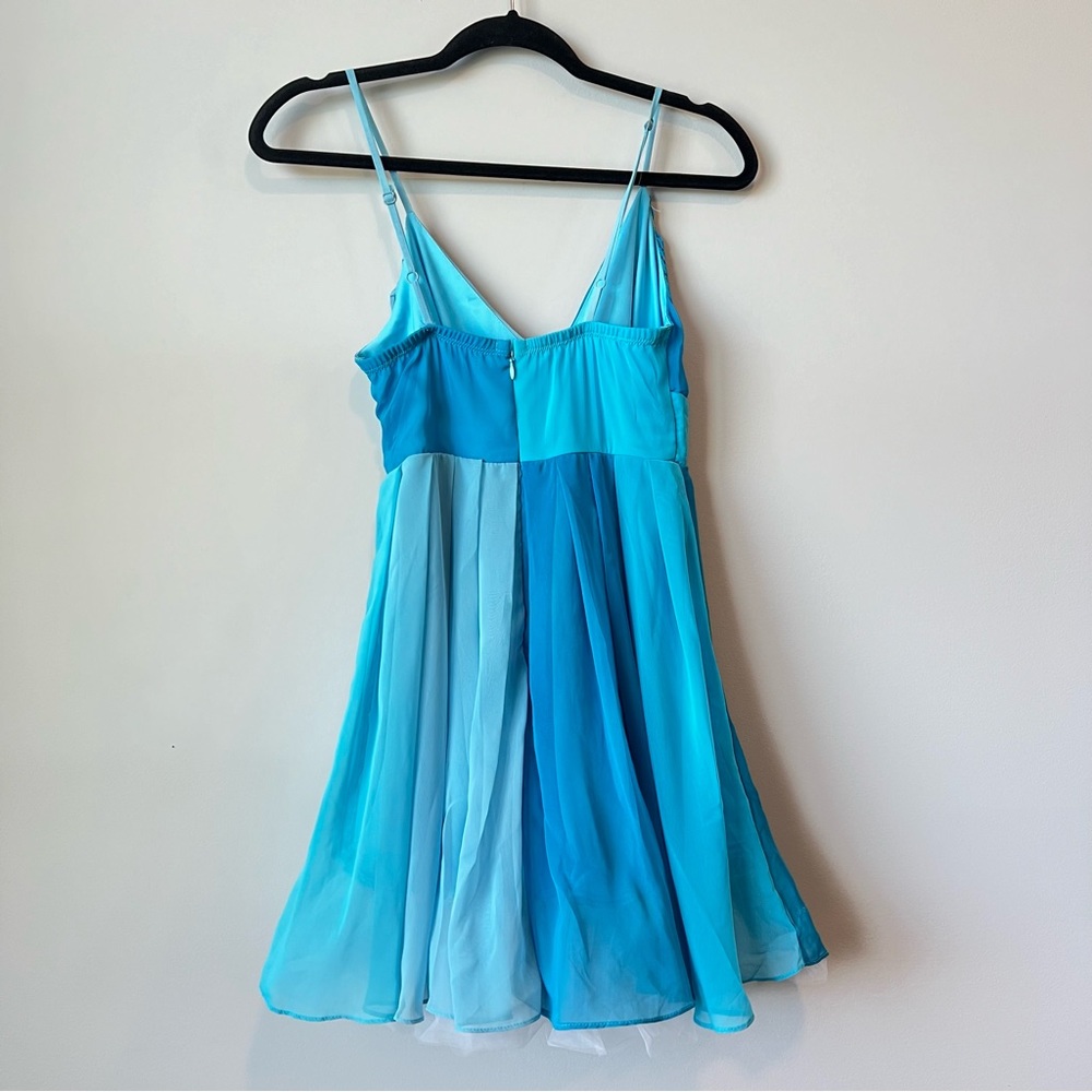 Forever 21 Shirt Length Mini Dress | NWT | Flaws | Blue Ombre Tulle | Fairycore - Picture 3 of 16